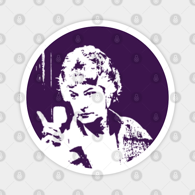 Dorothy Zbornak Magnet by GreenRabbit